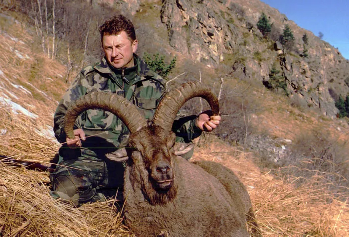 Войтех Кононович — горный охотник из Беларуси. фото
